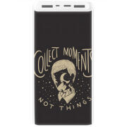 Xiaomi Mi Power Bank 3 20000mAh (PLM18ZM) Белый с принтом 