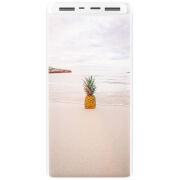 Xiaomi Mi Power Bank 3 20000mAh (PLM18ZM) Белый с принтом 