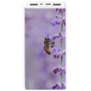 Xiaomi Mi Power Bank 3 20000mAh (PLM18ZM) Белый с принтом 