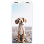 Xiaomi Mi Power Bank 3 20000mAh (PLM18ZM) Белый с принтом 
