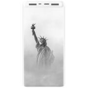 Xiaomi Mi Power Bank 3 20000mAh (PLM18ZM) Белый с принтом 