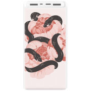 Xiaomi Mi Power Bank 3 20000mAh (PLM18ZM) Белый с принтом 