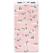 Xiaomi Mi Power Bank 3 20000mAh (PLM18ZM) Белый с принтом 