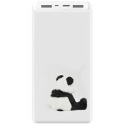 Xiaomi Mi Power Bank 3 20000mAh (PLM18ZM) Белый с принтом 