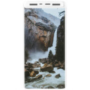 Xiaomi Mi Power Bank 3 20000mAh (PLM18ZM) Белый с принтом 