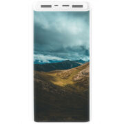 Xiaomi Mi Power Bank 3 20000mAh (PLM18ZM) Белый с принтом 