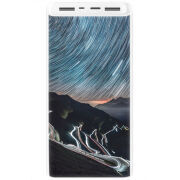 Xiaomi Mi Power Bank 3 20000mAh (PLM18ZM) Белый с принтом Night Lights