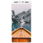 Xiaomi Mi Power Bank 3 20000mAh (PLM18ZM) Белый с принтом 