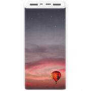 Xiaomi Mi Power Bank 3 20000mAh (PLM18ZM) Белый с принтом 