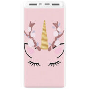 Xiaomi Mi Power Bank 3 20000mAh (PLM18ZM) Белый с принтом 