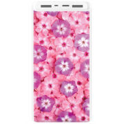 Xiaomi Mi Power Bank 3 20000mAh (PLM18ZM) Белый с принтом 