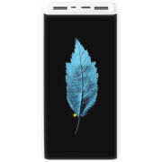 Xiaomi Mi Power Bank 3 20000mAh (PLM18ZM) Белый с принтом 