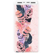 Xiaomi Mi Power Bank 3 20000mAh (PLM18ZM) Белый с принтом 