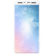 Xiaomi Mi Power Bank 3 20000mAh (PLM18ZM) Белый с принтом 