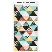 Xiaomi Mi Power Bank 3 20000mAh (PLM18ZM) Белый с принтом 