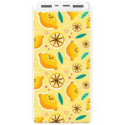 Xiaomi Mi Power Bank 3 20000mAh (PLM18ZM) Белый с принтом 