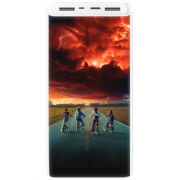 Xiaomi Mi Power Bank 3 20000mAh (PLM18ZM) Белый с принтом 
