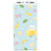 Xiaomi Mi Power Bank 3 20000mAh (PLM18ZM) Белый с принтом 