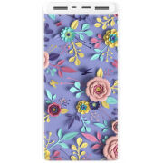 Xiaomi Mi Power Bank 3 20000mAh (PLM18ZM) Белый с принтом 