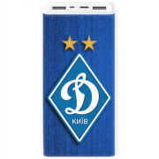 Xiaomi Mi Power Bank 3 20000mAh (PLM18ZM) Белый с принтом Динамо Киев