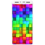 Xiaomi Mi Power Bank 3 20000mAh (PLM18ZM) Белый с принтом 