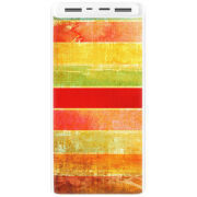 Xiaomi Mi Power Bank 3 20000mAh (PLM18ZM) Белый с принтом 