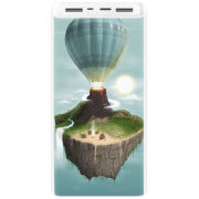 Xiaomi Mi Power Bank 3 20000mAh (PLM18ZM) Белый с принтом 