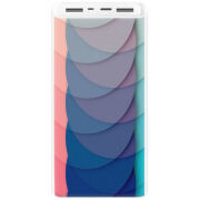 Xiaomi Mi Power Bank 3 20000mAh (PLM18ZM) Белый с принтом 