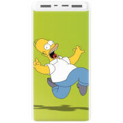 Xiaomi Mi Power Bank 3 20000mAh (PLM18ZM) Белый с принтом 
