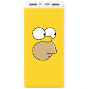 Xiaomi Mi Power Bank 3 20000mAh (PLM18ZM) Белый с принтом 