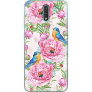 Чехол BoxFace Nokia 2.3 Birds and Flowers