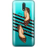 Прозрачный чехол BoxFace Nokia 2.3 Love Beauty