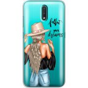 Прозрачный чехол BoxFace Nokia 2.3 Follow Your Dreams