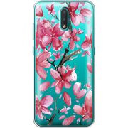 Прозрачный чехол BoxFace Nokia 2.3 Pink Magnolia