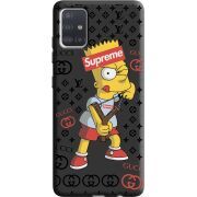 Черный чехол BoxFace Samsung A515 Galaxy A51 Yellow Fun
