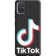 Черный чехол BoxFace Samsung A515 Galaxy A51 Tik Tok