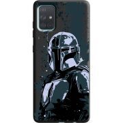 Черный чехол BoxFace Samsung A715 Galaxy A71 