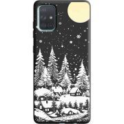 Черный чехол BoxFace Samsung A715 Galaxy A71 