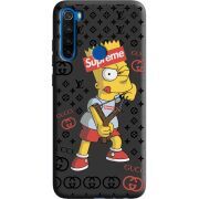 Черный чехол BoxFace Xiaomi Redmi Note 8T Yellow Fun