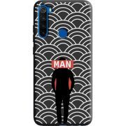Черный чехол BoxFace Xiaomi Redmi Note 8T Man Pattern