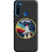 Черный чехол BoxFace Xiaomi Redmi Note 8T NASA