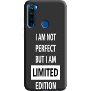 Черный чехол BoxFace Xiaomi Redmi Note 8T Limited Edition