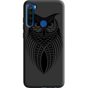 Черный чехол BoxFace Xiaomi Redmi Note 8T Owl