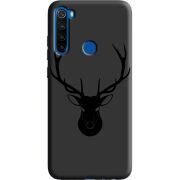 Черный чехол BoxFace Xiaomi Redmi Note 8T Deer