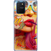 Чехол Uprint Samsung G770 Galaxy S10 Lite Yellow Girl Pop Art