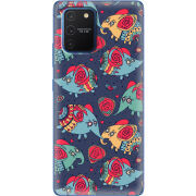 Чехол Uprint Samsung G770 Galaxy S10 Lite Flying Elephants