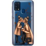 Прозрачный чехол BoxFace Samsung M315 Galaxy M31 Mommy Is My BFF
