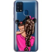Прозрачный чехол BoxFace Samsung M315 Galaxy M31 Mouse Mommy