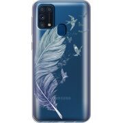 Прозрачный чехол BoxFace Samsung M315 Galaxy M31 Feather