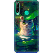 Чехол BoxFace Huawei P40 Lite E White Tiger Cub